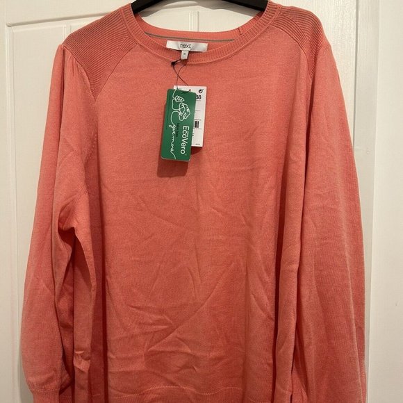 next Sweaters - BNWT Next Peach Jumper Size XL (18-20)